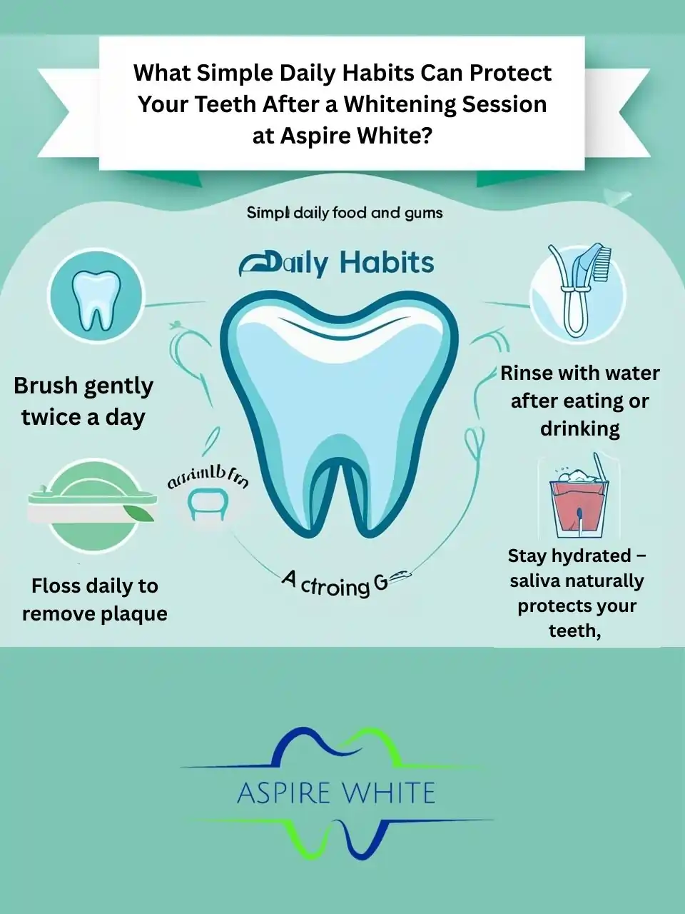 What Simple Daily Habits Can Protect Your Teeth After a Whitening Session at Aspire White Luton